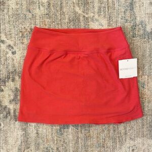 Beyond Yoga - Spacedye Movement Skirt in Coral